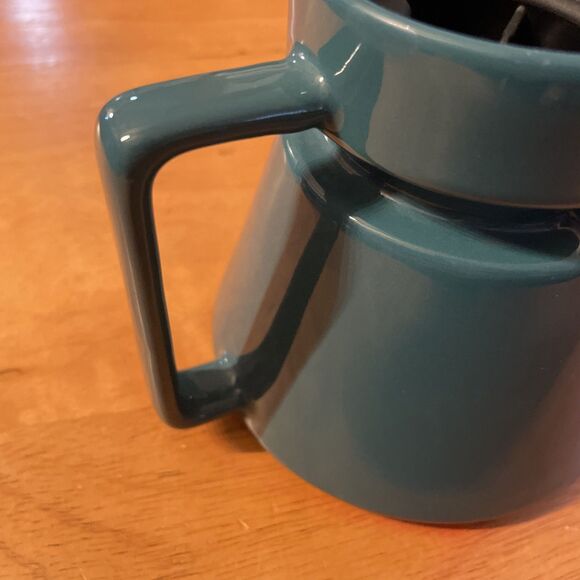 Hotjo High wave Ceramic Coffee Mug Green 16oz Nonslip Base Travel Mug Camping - Picture 7 of 7